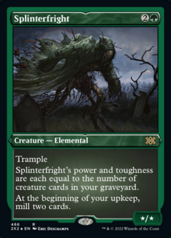 Splinterfright (Foil Etched) [Double Masters 2022] | Good Games Morley