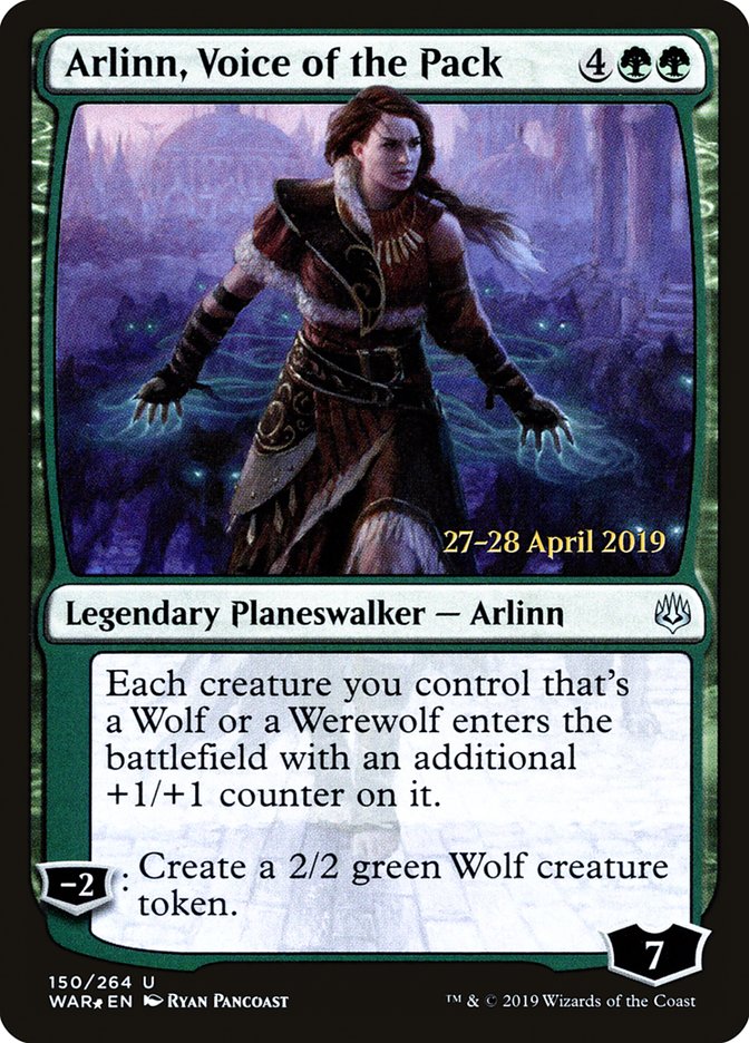 Arlinn, Voice of the Pack [War of the Spark Prerelease Promos] | Good Games Morley