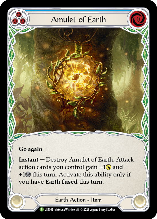 Amulet of Earth [LGS063] (Promo)  Cold Foil | Good Games Morley