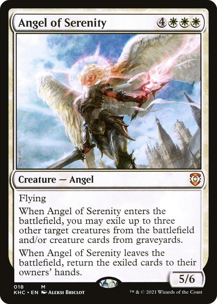 Angel of Serenity 18/1 (Commander: Kaldheim)  | Good Games Morley