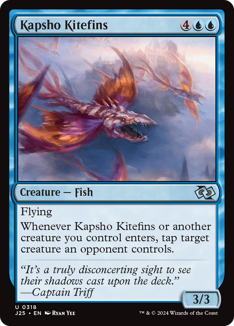 Kapsho Kitefins [Foundations Jumpstart] | Good Games Morley