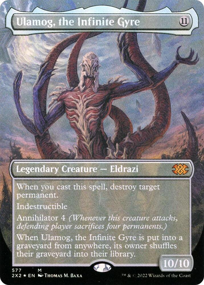 Ulamog the Infinite Gyre Textured Foil 577/331 (Double Masters 2022)  - Foil | Good Games Morley