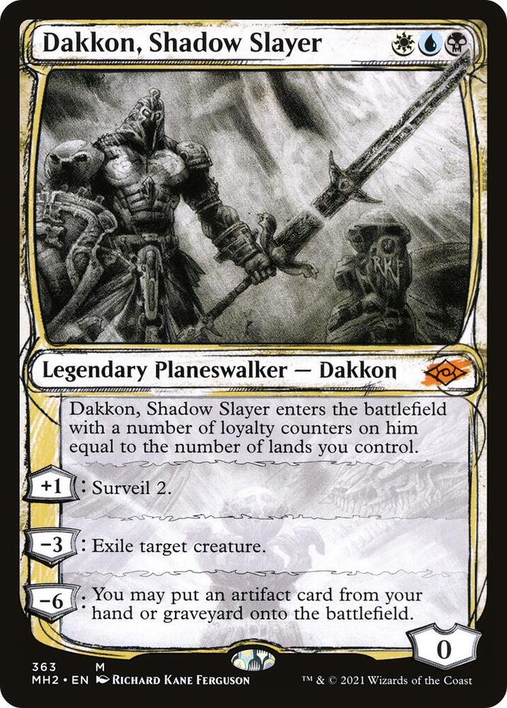 Dakkon Shadow Slayer Showcase 363 (Modern Horizons 2)  | Good Games Morley