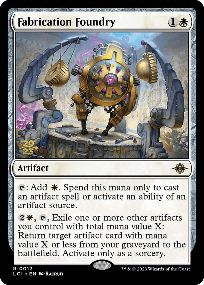 Fabrication Foundry 12s/138 (Prerelease Cards)  - Foil | Good Games Morley