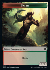 Satyr // Beast Double-Sided Token [Commander Legends: Battle for Baldur's Gate Tokens] | Good Games Morley