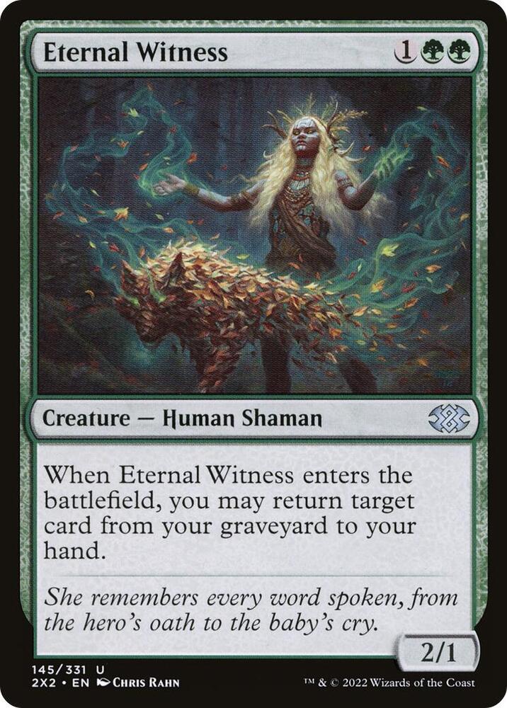 Eternal Witness 145/331 (Double Masters 2022)  | Good Games Morley