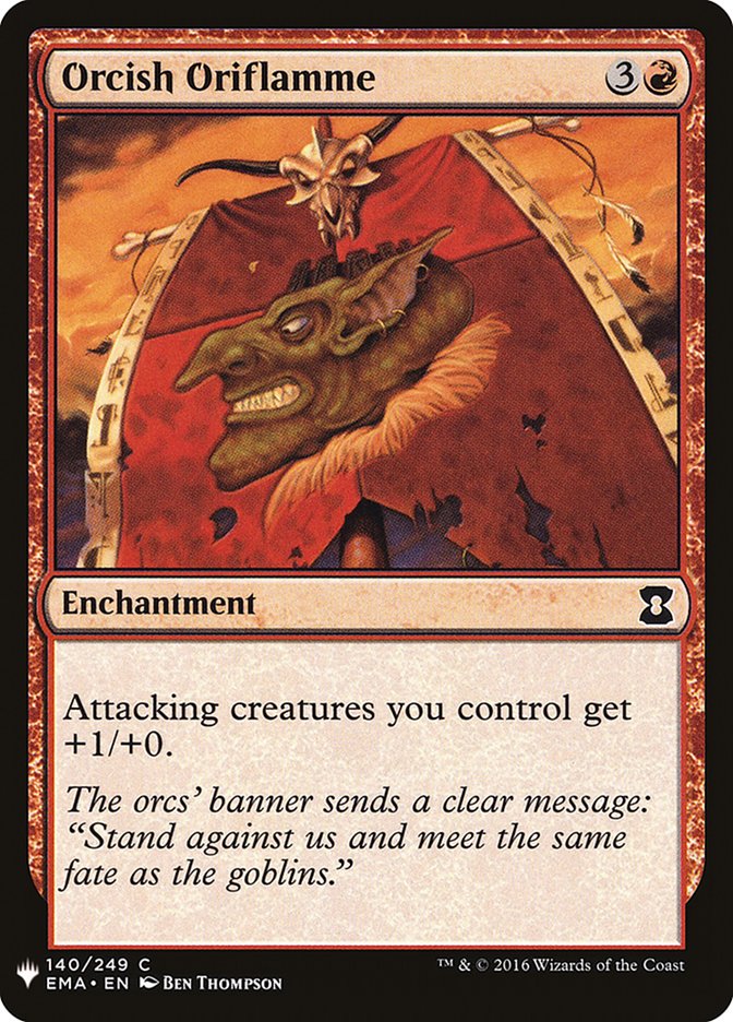 Orcish Oriflamme [Mystery Booster] | Good Games Morley