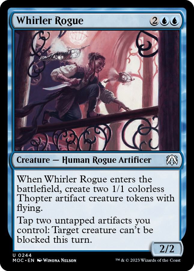 Whirler Rogue 244/444 (Commander: March of the Machine)  | Good Games Morley