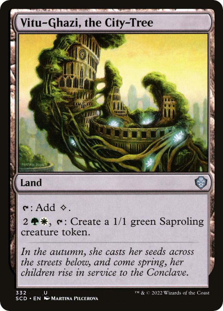 Vitu-Ghazi, the City-Tree 332/352 (Starter Commander Decks)  | Good Games Morley