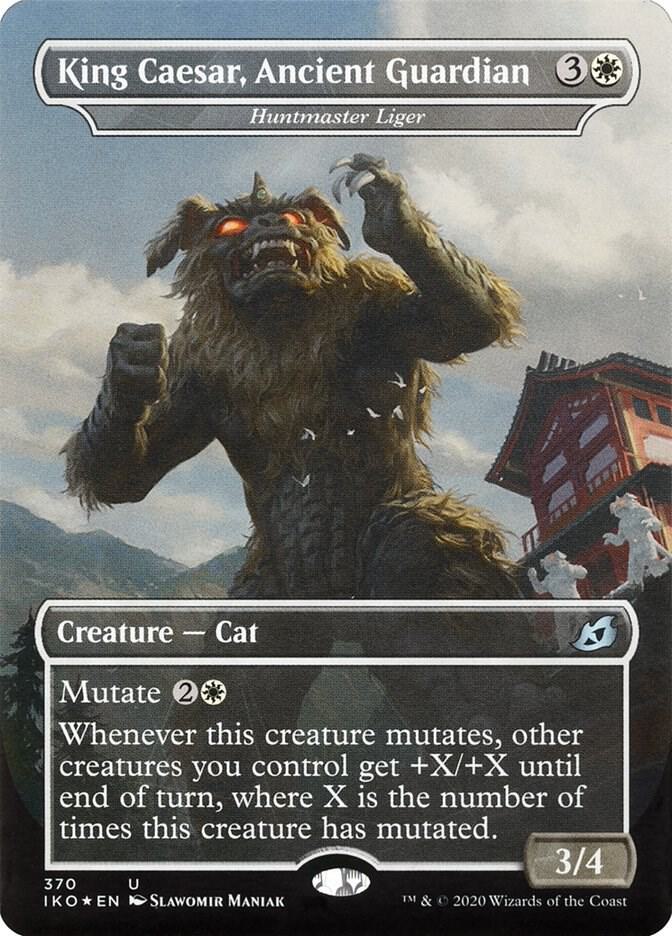 King Caesar, Ancient Guardian - Huntmaster Liger 370/274 (Ikoria: Lair of Behemoths)  | Good Games Morley