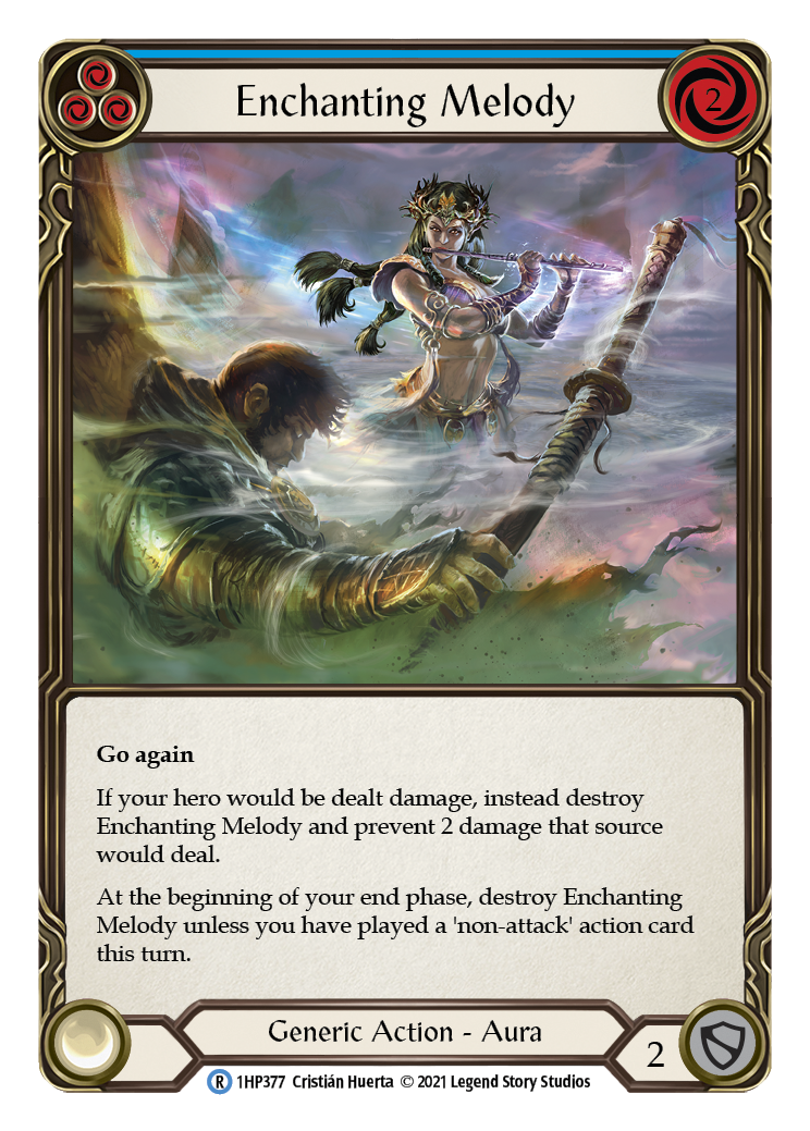 Enchanting Melody (Blue) [1HP377] (History Pack 1) | Good Games Morley