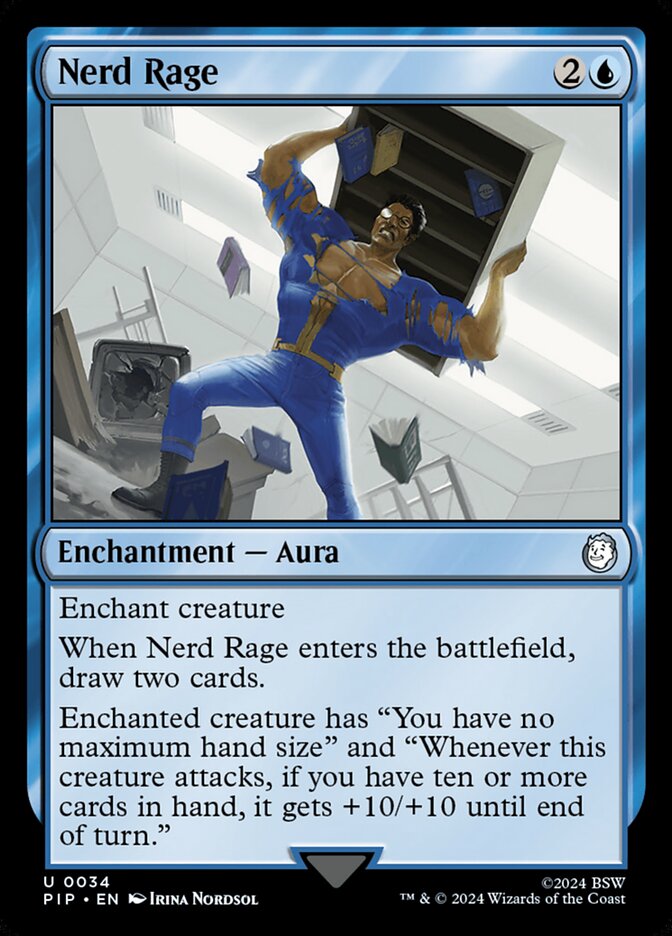 Nerd Rage 34/326 (Universes Beyond: Fallout)  | Good Games Morley