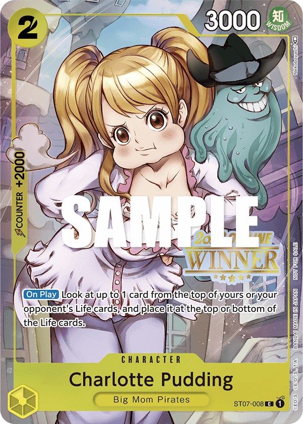 Charlotte Pudding (Offline Regional 2023) [Winner] [One Piece Promotion Cards] | Good Games Morley