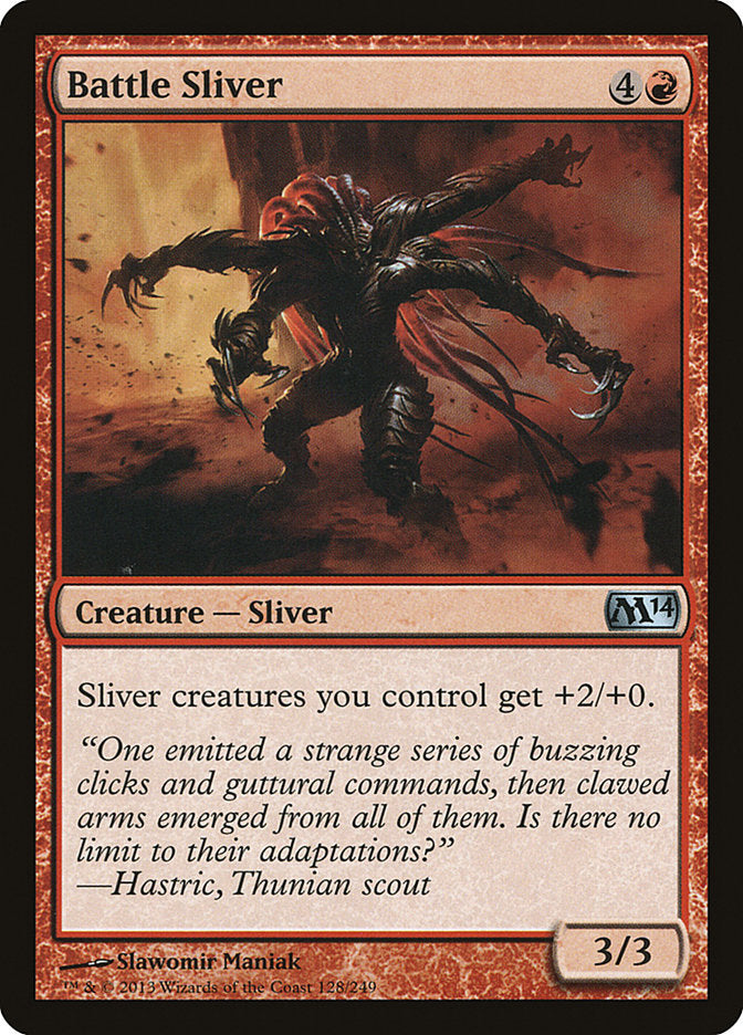 Battle Sliver 128/249 (Magic 2014 (M14))  | Good Games Morley