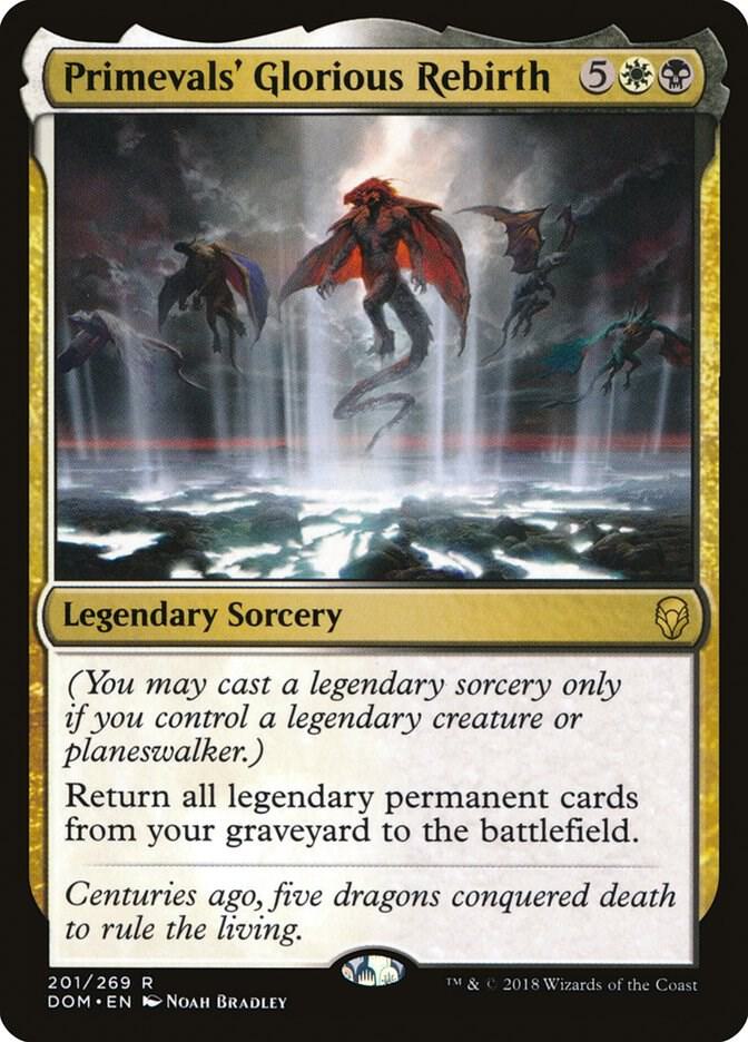 Primeval's Glorious Rebirth 201/269 (Dominaria)  | Good Games Morley