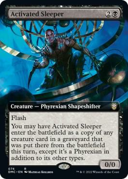 Activated Sleeper Extended Art 74/50 (Commander: Dominaria United)  | Good Games Morley