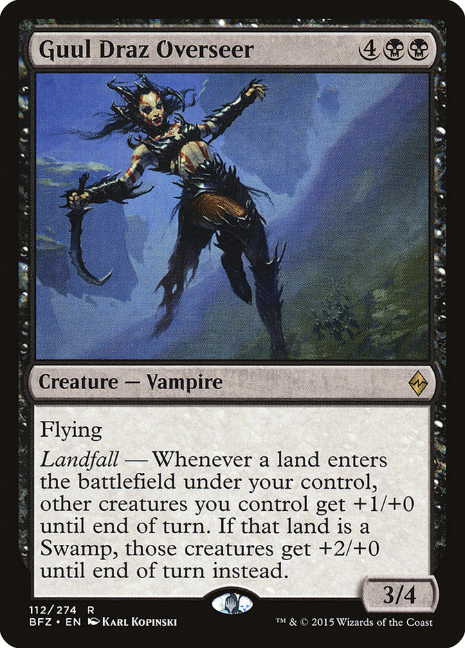 Guul Draz Overseer 112/274 (Battle for Zendikar)  | Good Games Morley