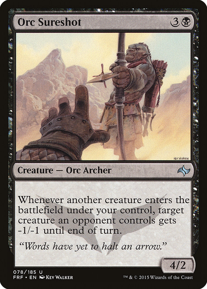 Orc Sureshot 78/185 (Fate Reforged)  | Good Games Morley