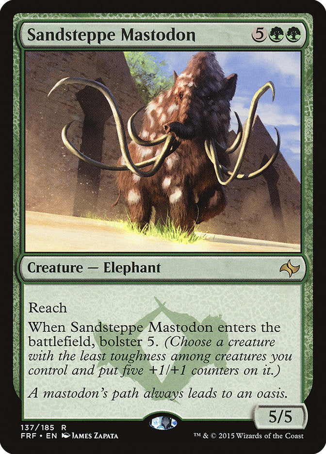 Sandsteppe Mastodon 137/185 (Fate Reforged)  - Foil | Good Games Morley
