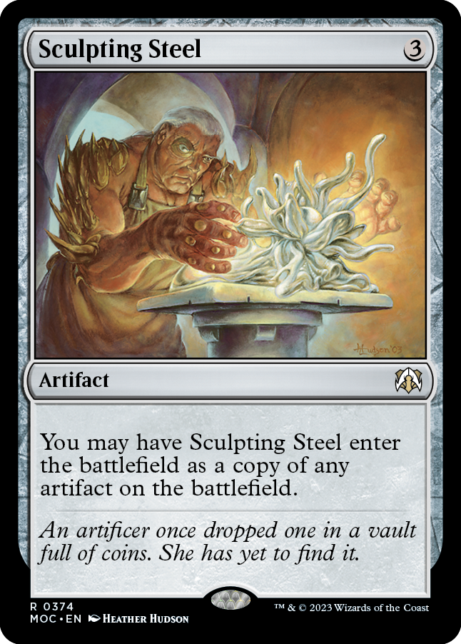 Sculpting Steel [March of the Machine Commander] | Good Games Morley