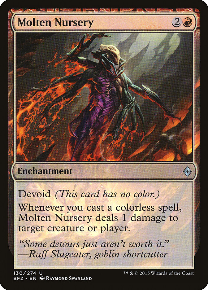 Molten Nursery 130/274 (Battle for Zendikar)  | Good Games Morley