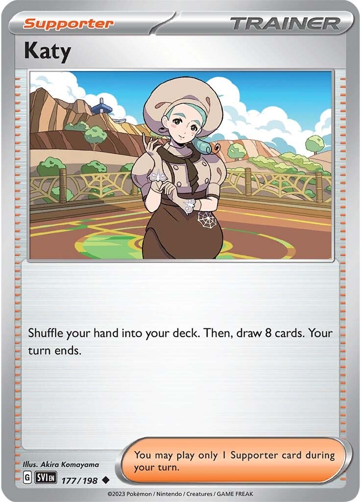 Katy (177/198) [Scarlet & Violet: Base Set] | Good Games Morley