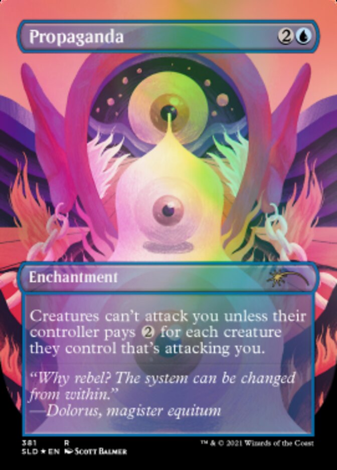 Propaganda // Propaganda (Borderless) [Secret Lair Drop Series] | Good Games Morley