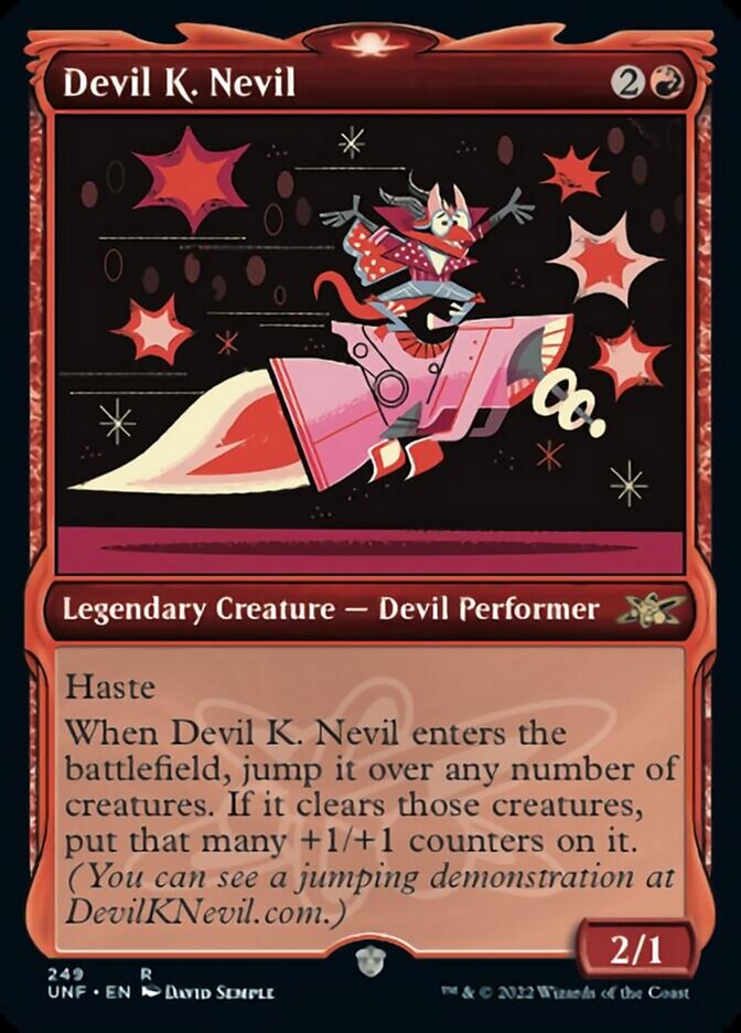 Devil K. Nevil (Showcase) [Unfinity] | Good Games Morley