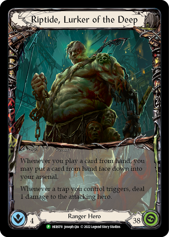 Riptide, Lurker of the Deep [HER078] (Promo)  Cold Foil | Good Games Morley