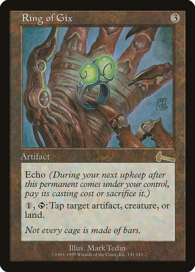 Ring of Gix 131/143 (Urza's Legacy)  | Good Games Morley