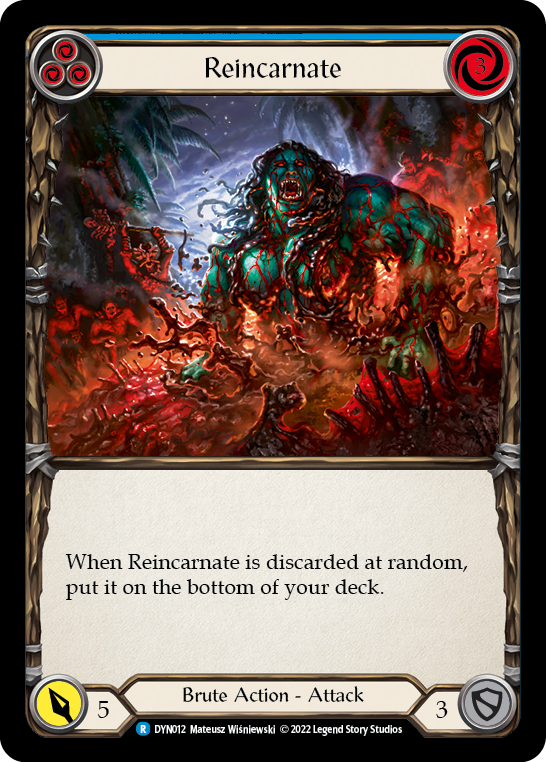 Reincarnate (Blue) [DYN012] (Dynasty) | Good Games Morley