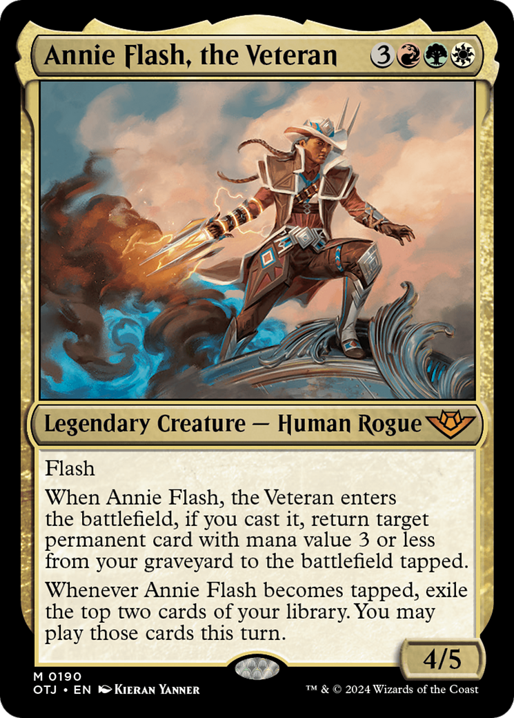 Annie Flash, the Veteran [Outlaws of Thunder Junction] | Good Games Morley