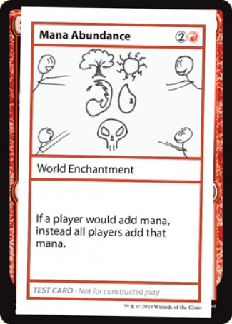 Mana Abundance (2021 Edition) [Mystery Booster Playtest Cards] | Good Games Morley