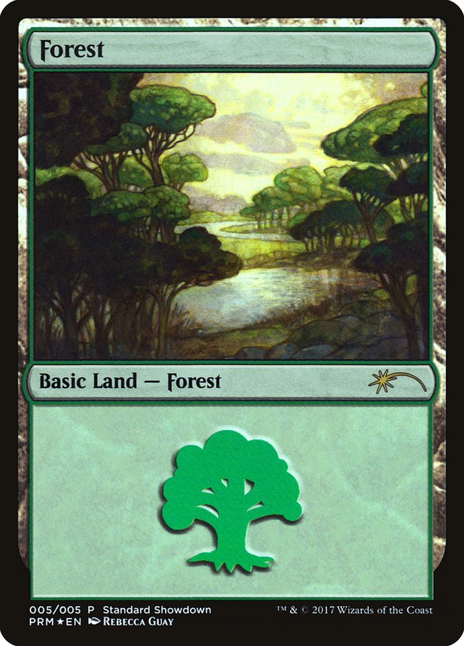 Forest (Rebecca Guay) [Standard Showdown Promos] | Good Games Morley