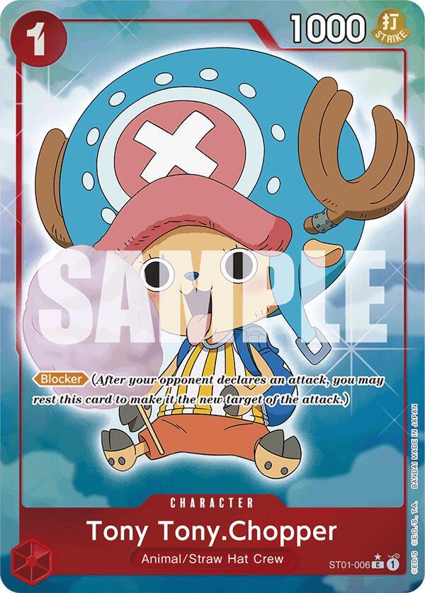 Tony Tony.Chopper ST01-006 (Premium Booster -The Best-)  - Full Art Foil | Good Games Morley