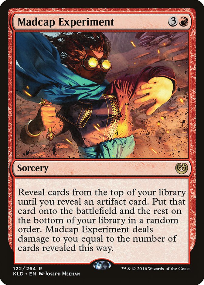 Madcap Experiment 122/264 (Kaladesh)  | Good Games Morley