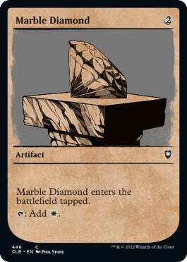 Marble Diamond Showcase 446 (Commander Legends: Battle for Baldur's Gate)  | Good Games Morley