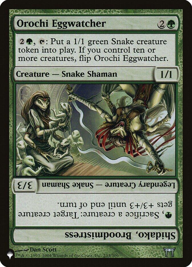 Orochi Eggwatcher Shidako Broodmistress CHK-233/5075 (The List Reprints)  | Good Games Morley