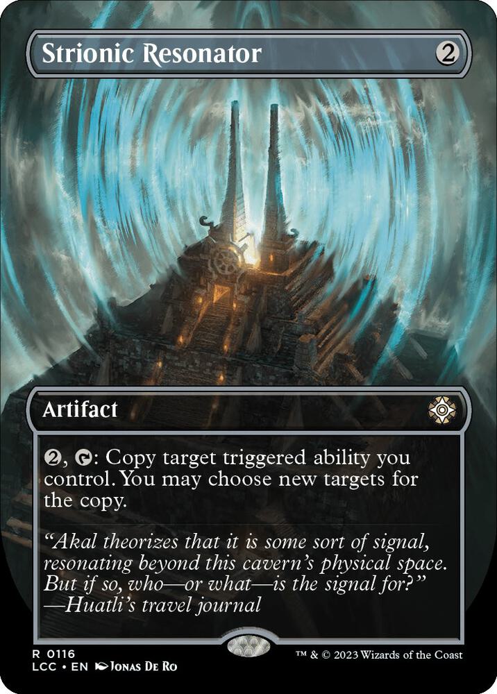 Strionic Resonator 116/370 (Commander: The Lost Caverns of Ixalan)  - Borderless | Good Games Morley