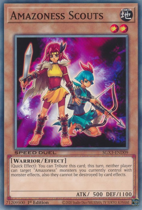 Amazoness Scouts [SGX3-END09] Common | Good Games Morley