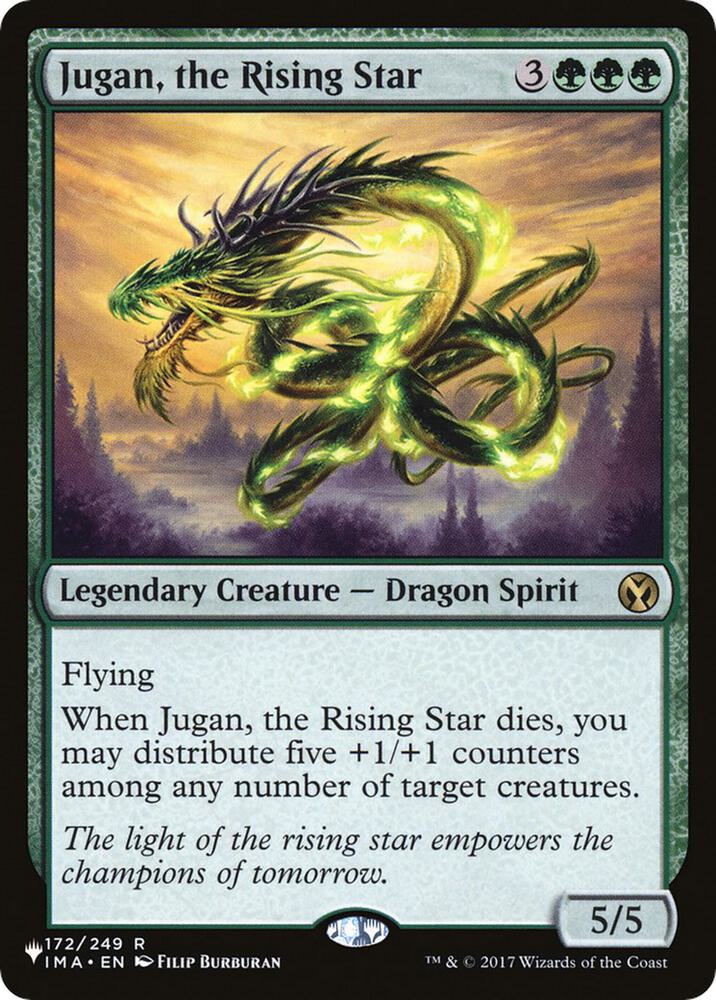 Jugan the Rising Star 172/249 (The List Reprints)  | Good Games Morley