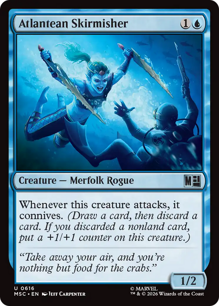 Atlantean Skirmisher [Marvel Super Heroes Commander] | Good Games Morley