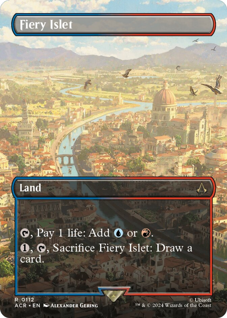 Fiery Islet (Borderless) [Assassin's Creed] | Good Games Morley