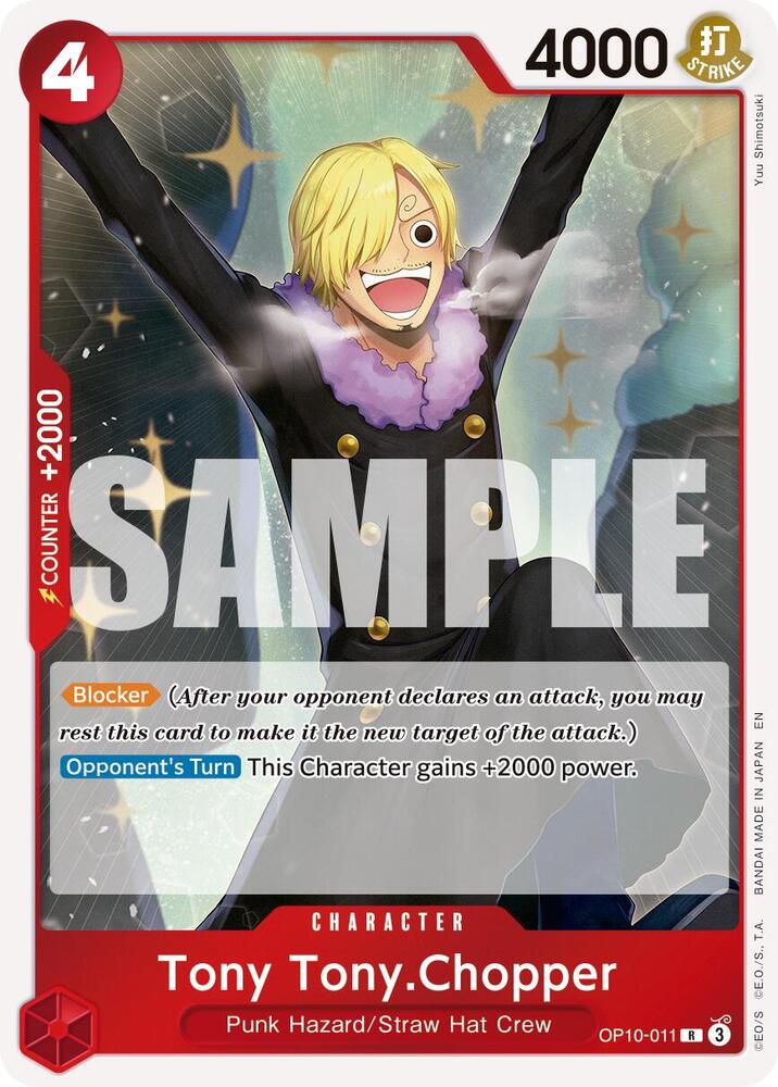 Tony Tony.Chopper (Reprint) OP10-011 (Premium Booster -The Best- Vol. 2)  - Foil | Good Games Morley