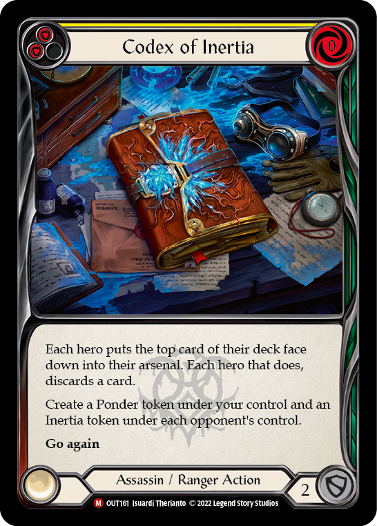 Codex of Inertia [OUT161] (Outsiders) | Good Games Morley