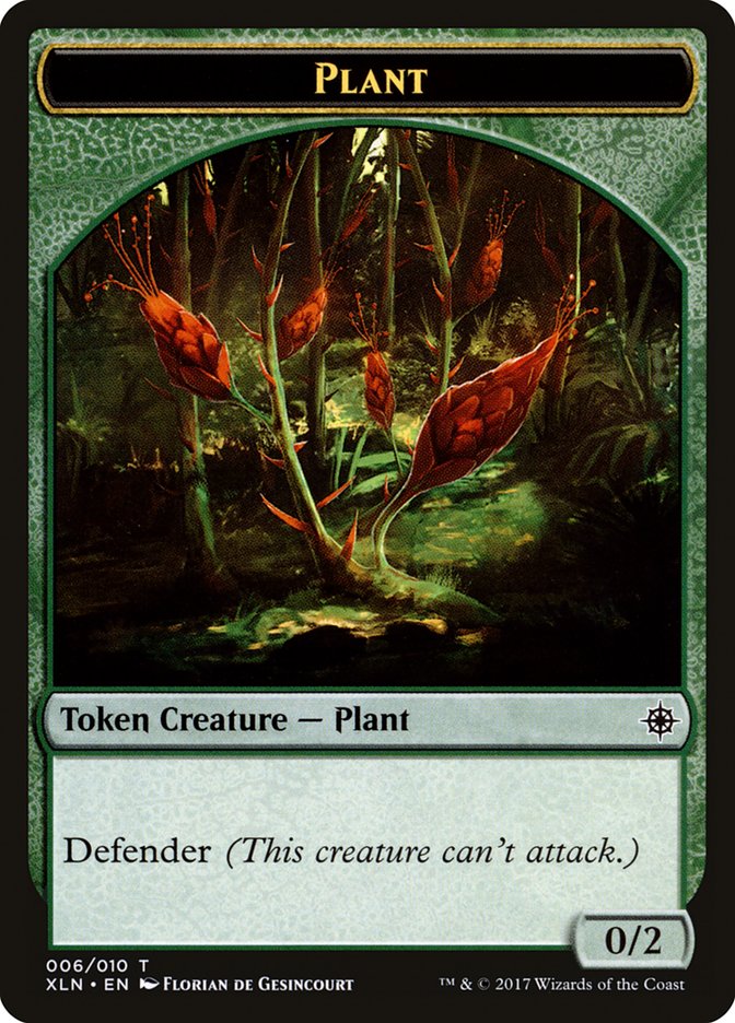 Plant Token [Ixalan Tokens] | Good Games Morley