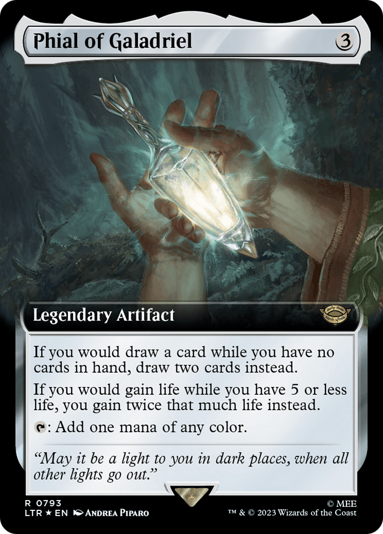 Phial of Galadriel (Extended Art) (Surge Foil) [The Lord of the Rings: Tales of Middle-Earth] | Good Games Morley