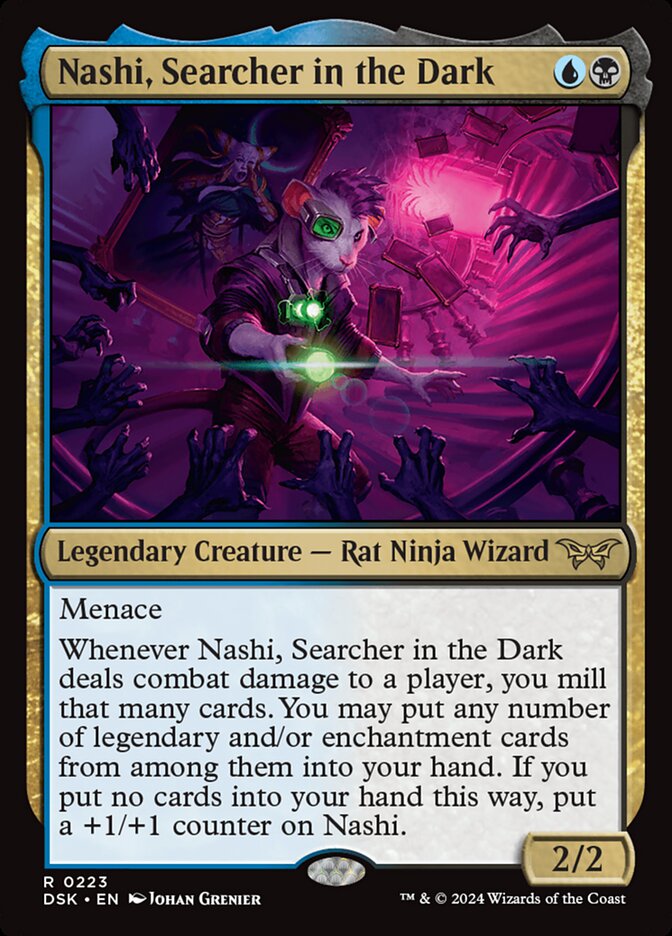 Nashi, Searcher in the Dark 223/286 (Duskmourn: House of Horror)  | Good Games Morley