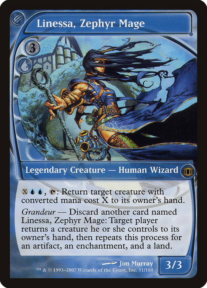 Linessa, Zephyr Mage 51/180 (Future Sight)  | Good Games Morley