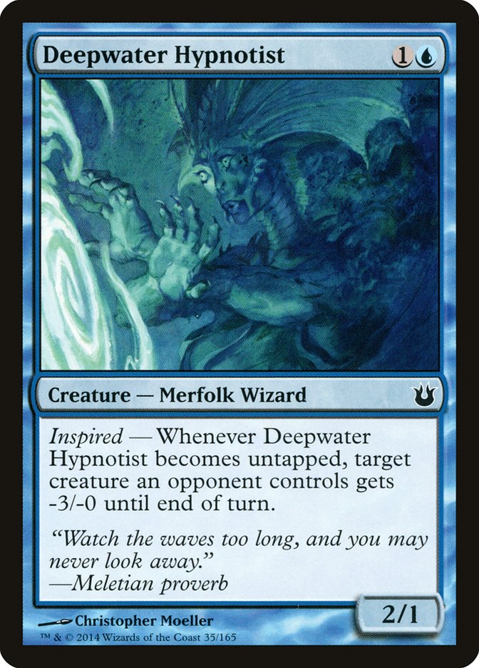 Deepwater Hypnotist 35/165 (Born of the Gods)  | Good Games Morley